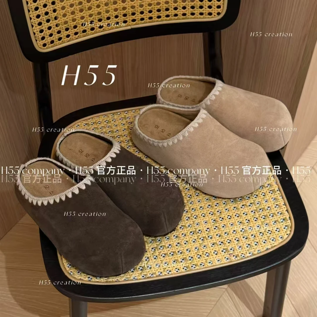 H55-秋日小土豆｜游牧钩花牛皮博肯鞋09-2715【M】