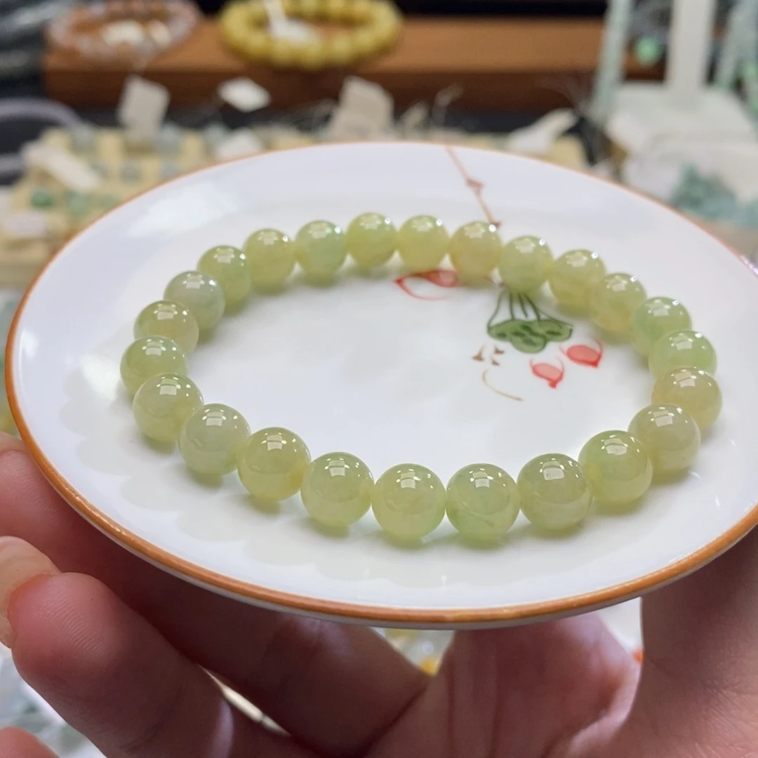 小***杨未镶嵌手链翡翠翡翠d3035卡7.8