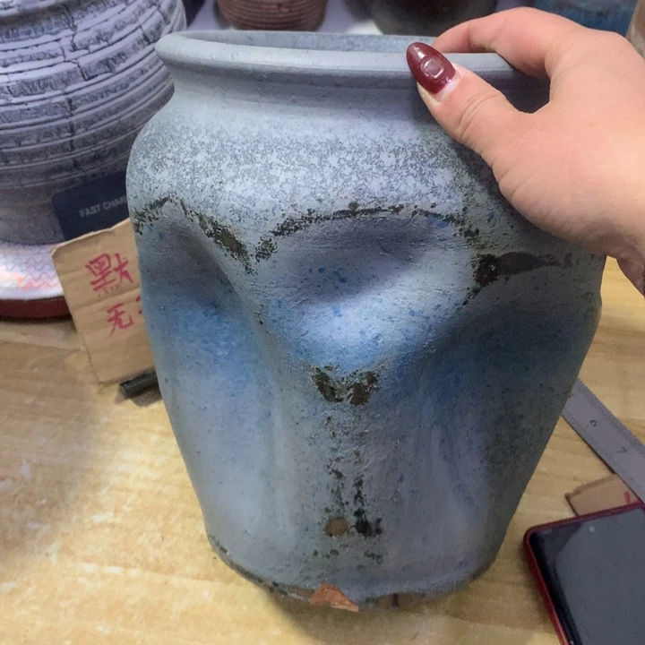 【闪购商品】红陶瑕疵默认打孔高25口19