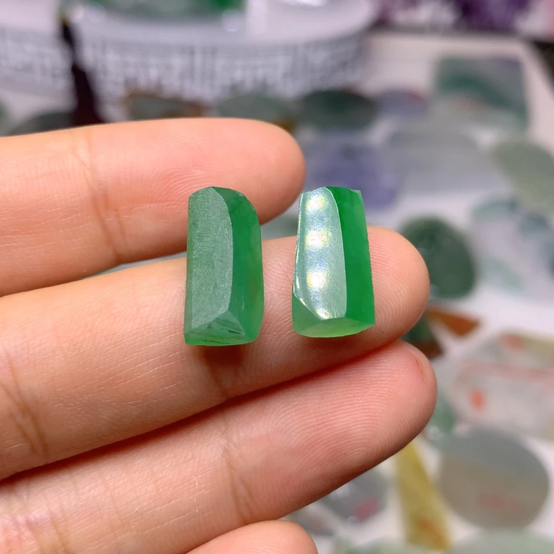 定制翡翠未镶嵌天然翡翠定制