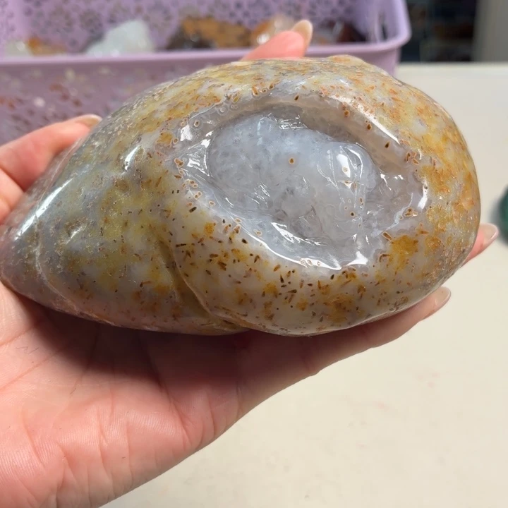 玛瑙/玉髓未镶嵌吊坠(不含链)