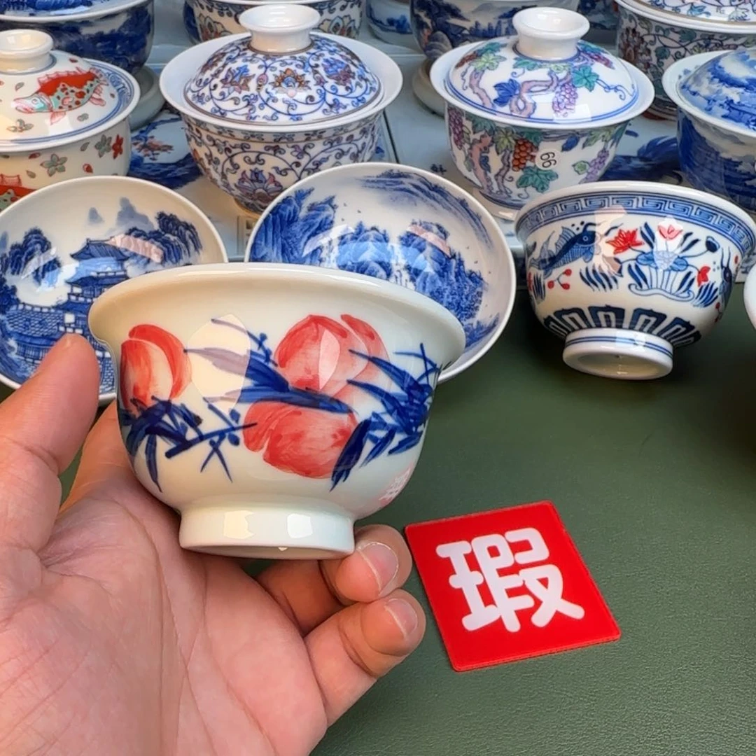 纯手工纯手绘茶具68