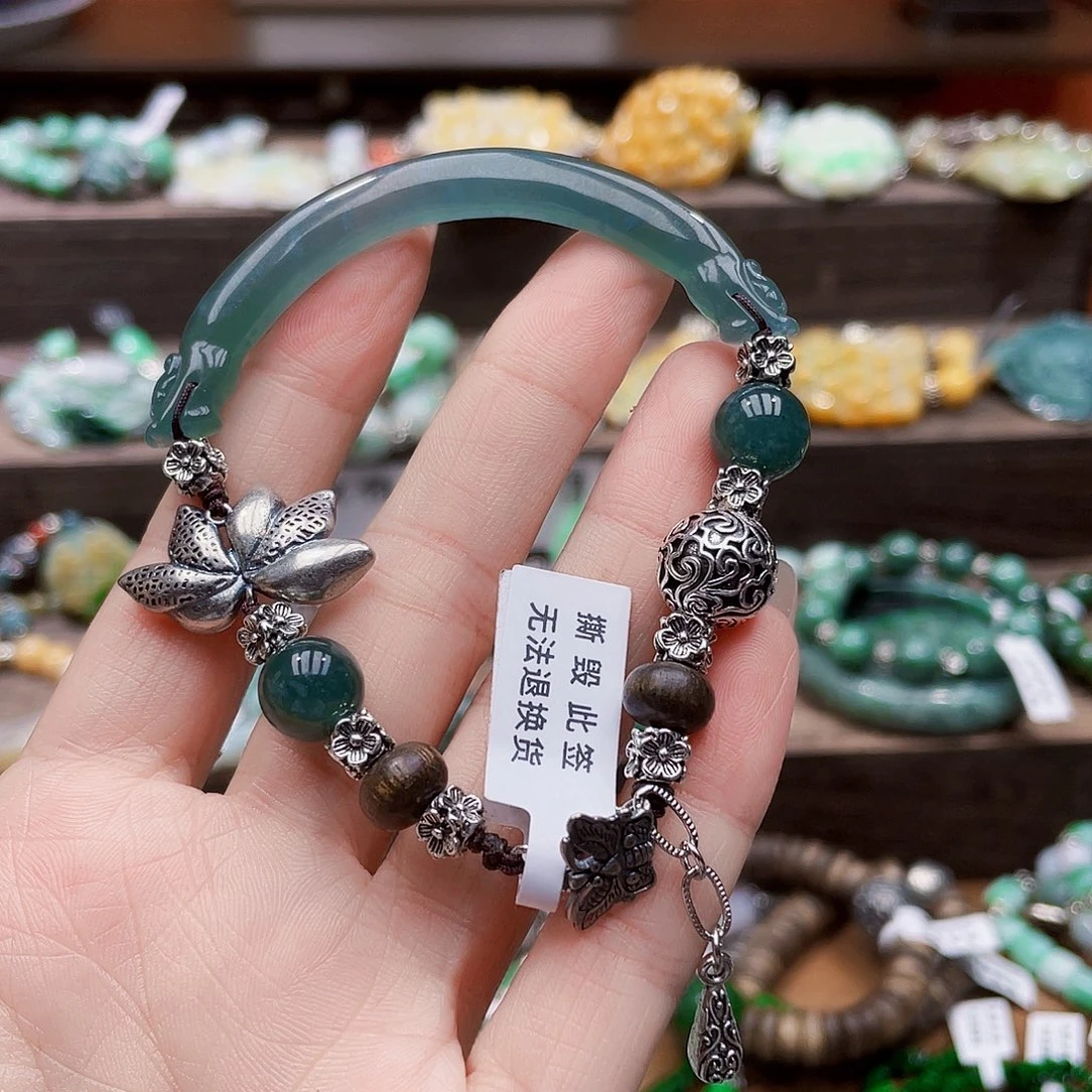 未镶嵌手链翡翠虎*饰品