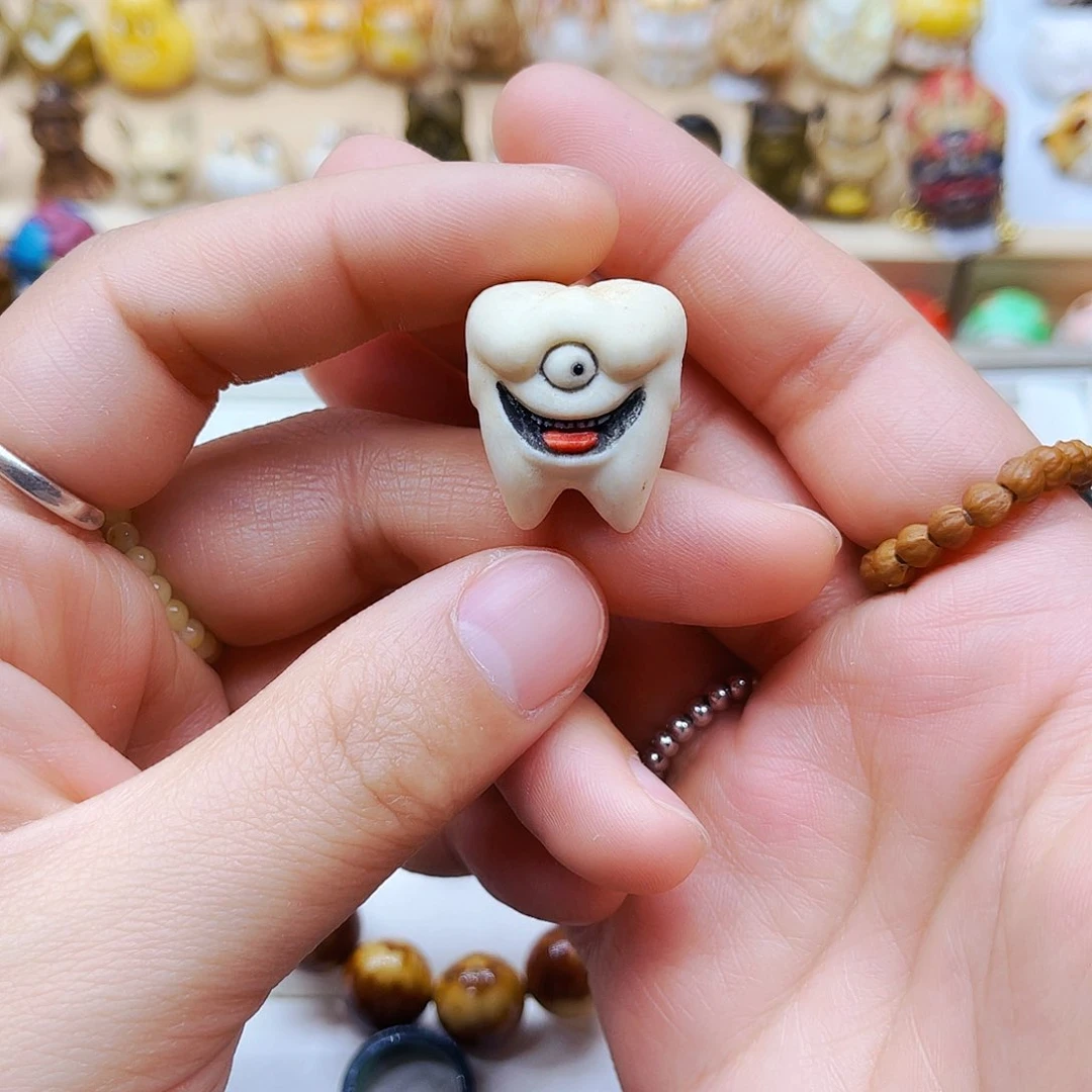 鹿骨手串/手链手工打磨配饰