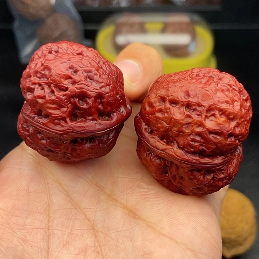 【闪购商品】把件文玩核桃38尺霸王蟾