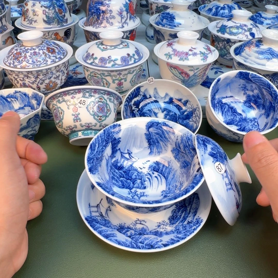 纯手工纯手绘茶具60