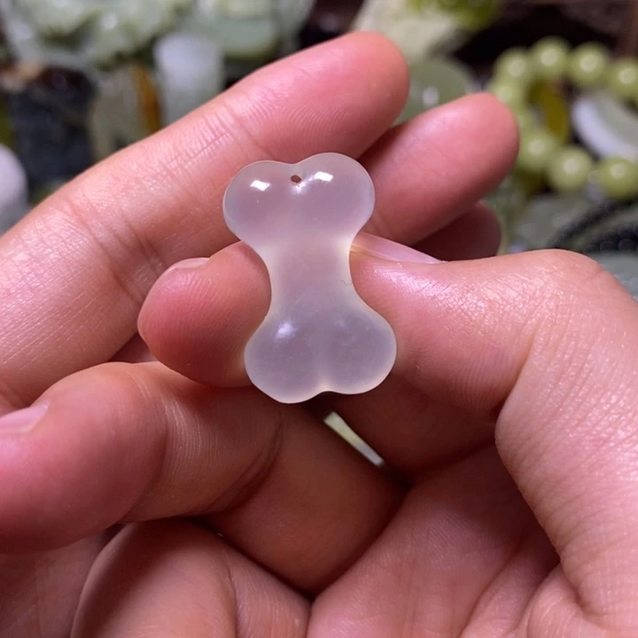 岫玉未镶嵌岫玉颈饰