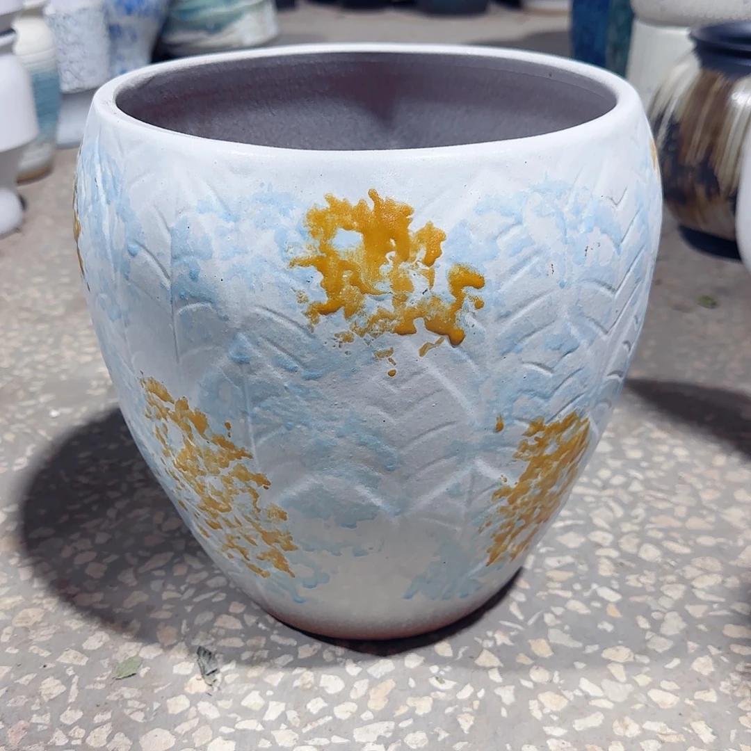 紫砂花盆高27口25……