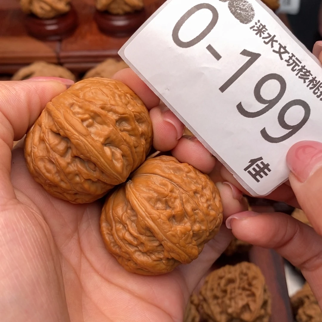 文玩核桃把件40铁锤