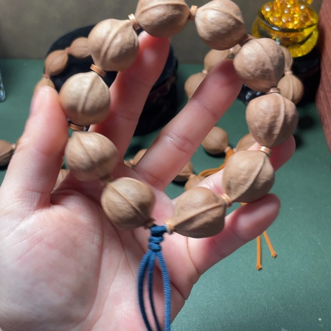 橄榄核手串/手链2024梅林铁三花精挑手串