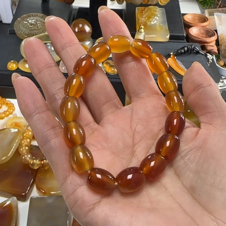 玛瑙/玉髓颈饰未镶嵌?***幂