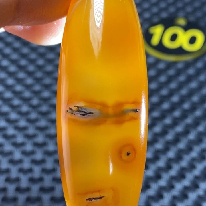 护***鱼玛瑙/玉髓未镶嵌颈饰