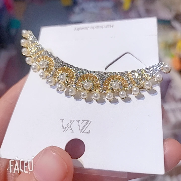 一叶抱富发夹饰品女时尚少女风成人发饰饰品韩版边夹买三款发货