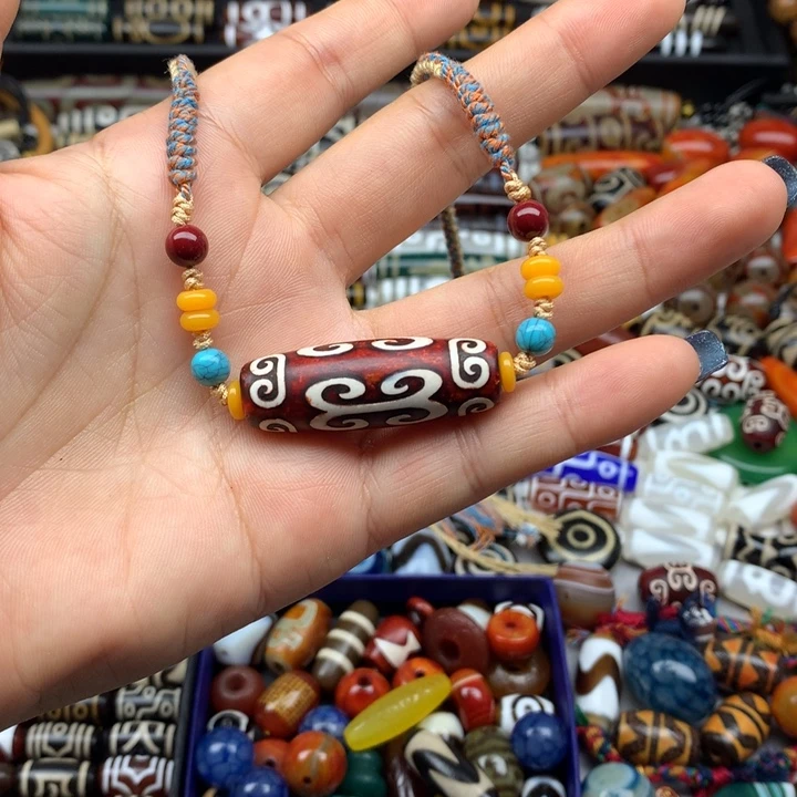 玛瑙/玉髓未镶嵌吊坠(赠链)