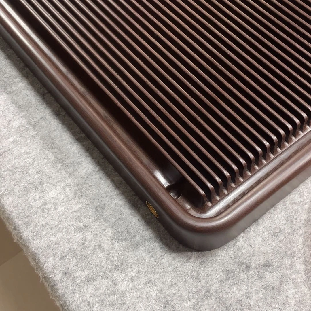 国***豪电木茶盘紫龙纹100/50/5