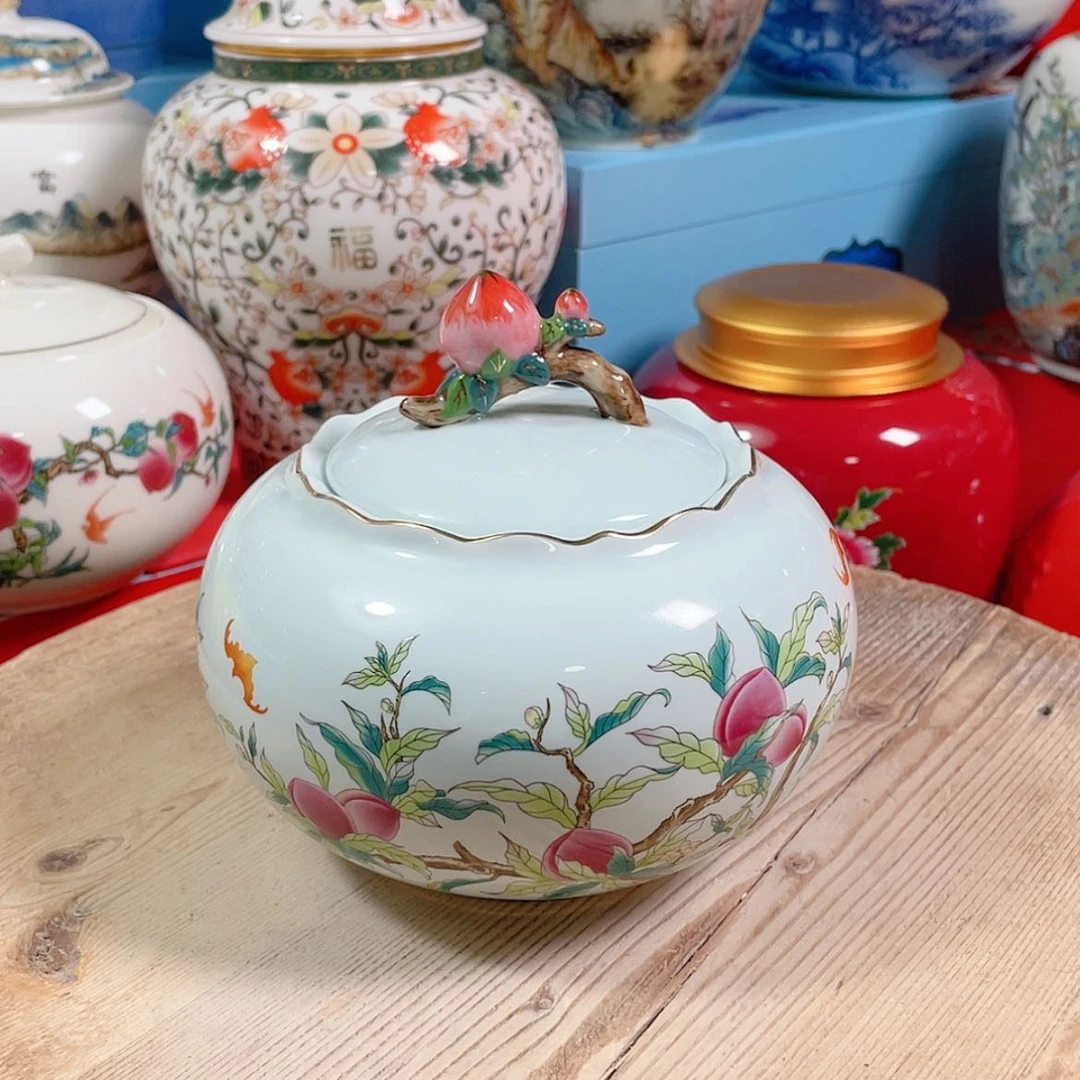 【闪购商品】罐陶瓷茶叶罐密封罐