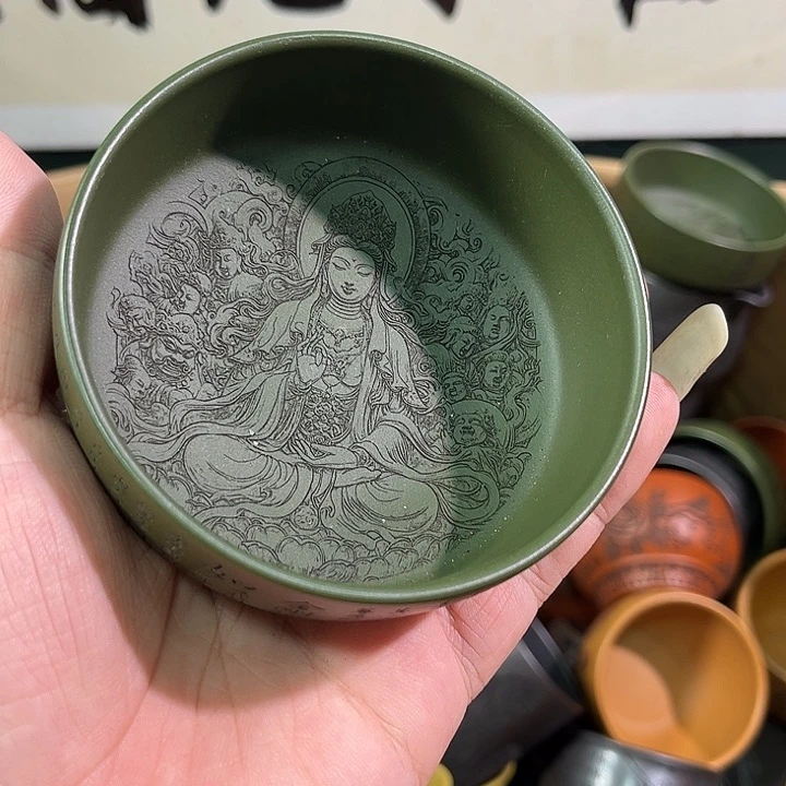 茶杯紫砂全手工紫砂主人杯