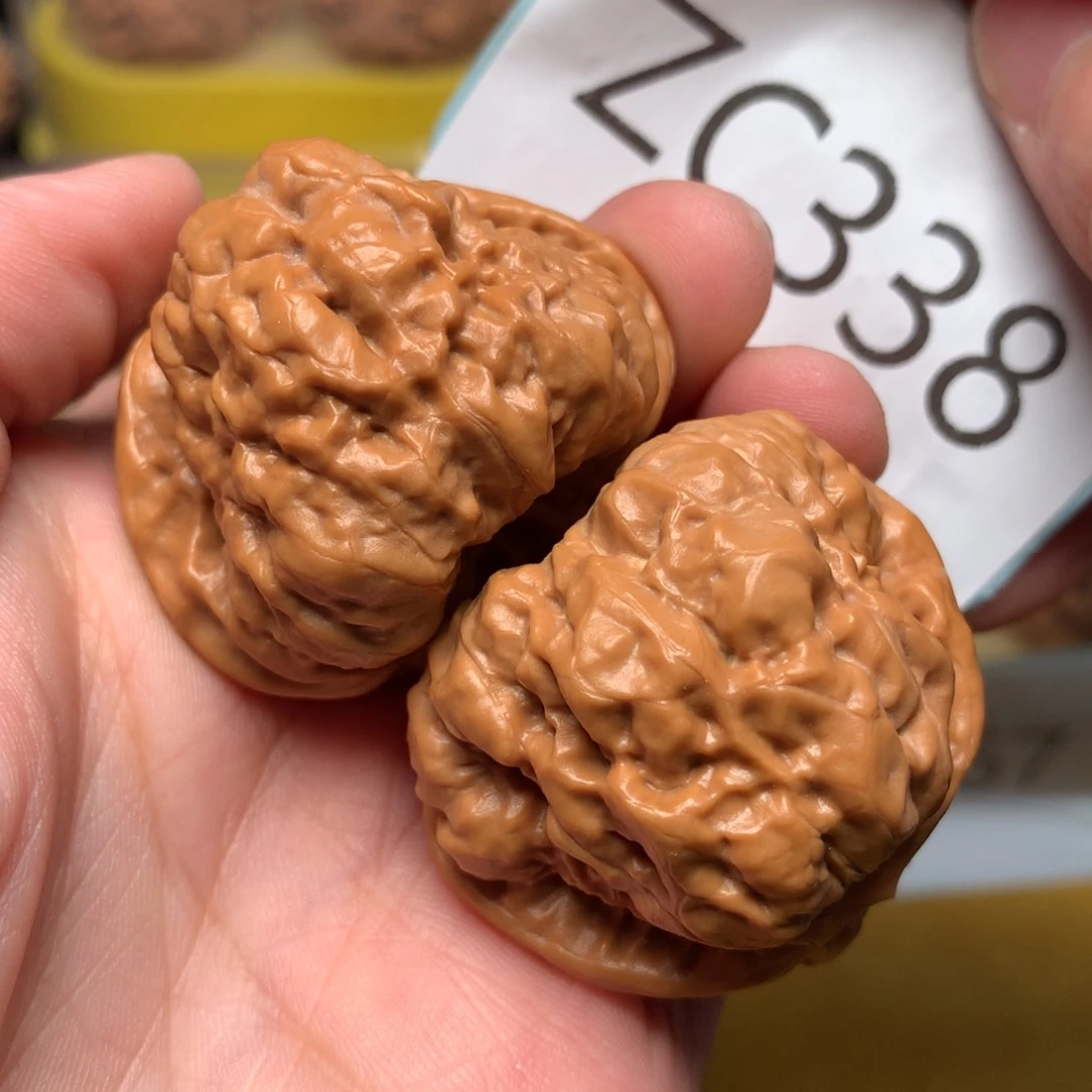 文玩核桃把件毕业肌肉开背蛙40