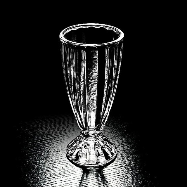 果汁杯玻璃珍珠奶茶专用杯子高端可循环使用重复高脚2025网红家用