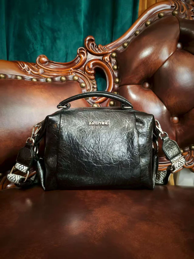 2025新款轻奢时尚枕头包3264黑【赠礼盒】