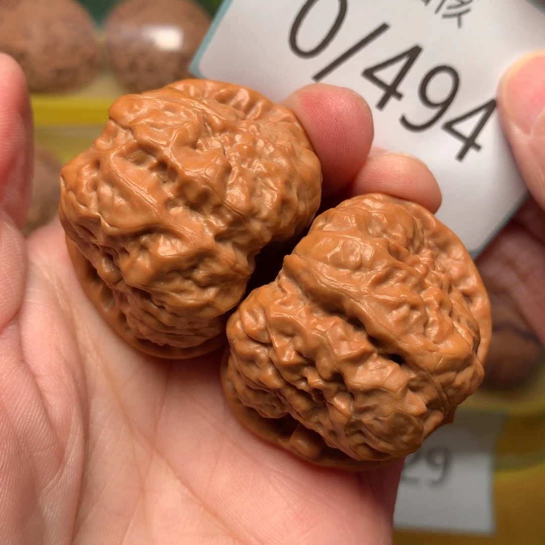 文玩核桃把件肌肉开背蛙40