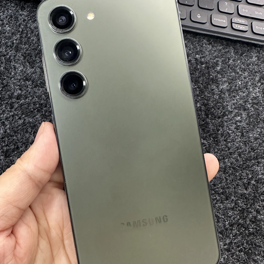 9新 Samsung/三星 S23 绿色 8+256g 高通骁龙8Gen2 原装无拆修