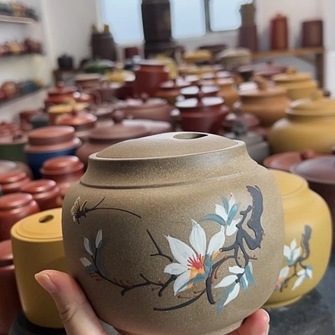 【闪购商品】紫砂茶叶罐