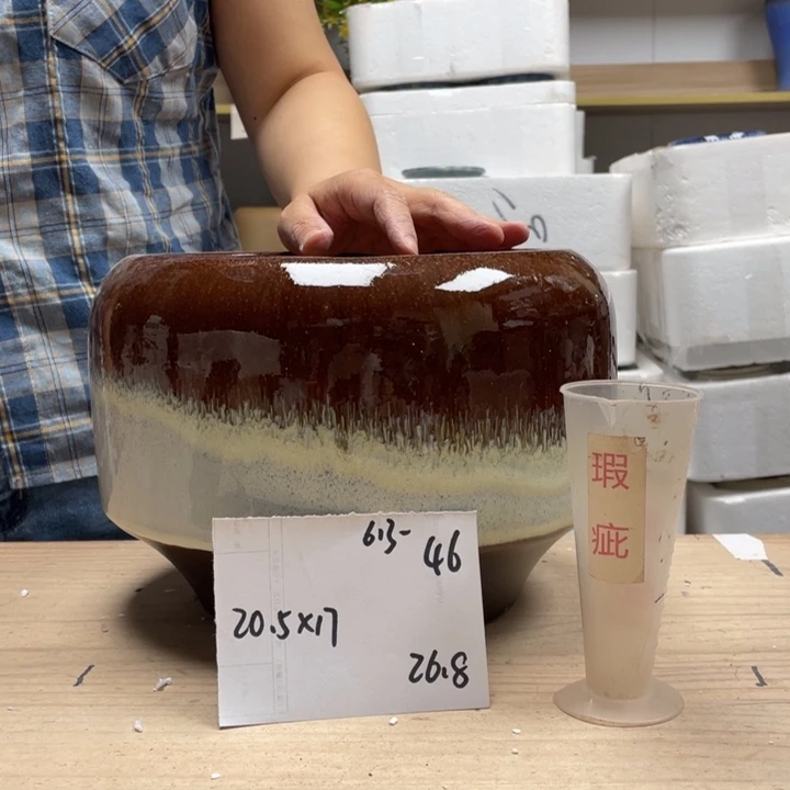 紫砂花盆多肉花盆微瑕46