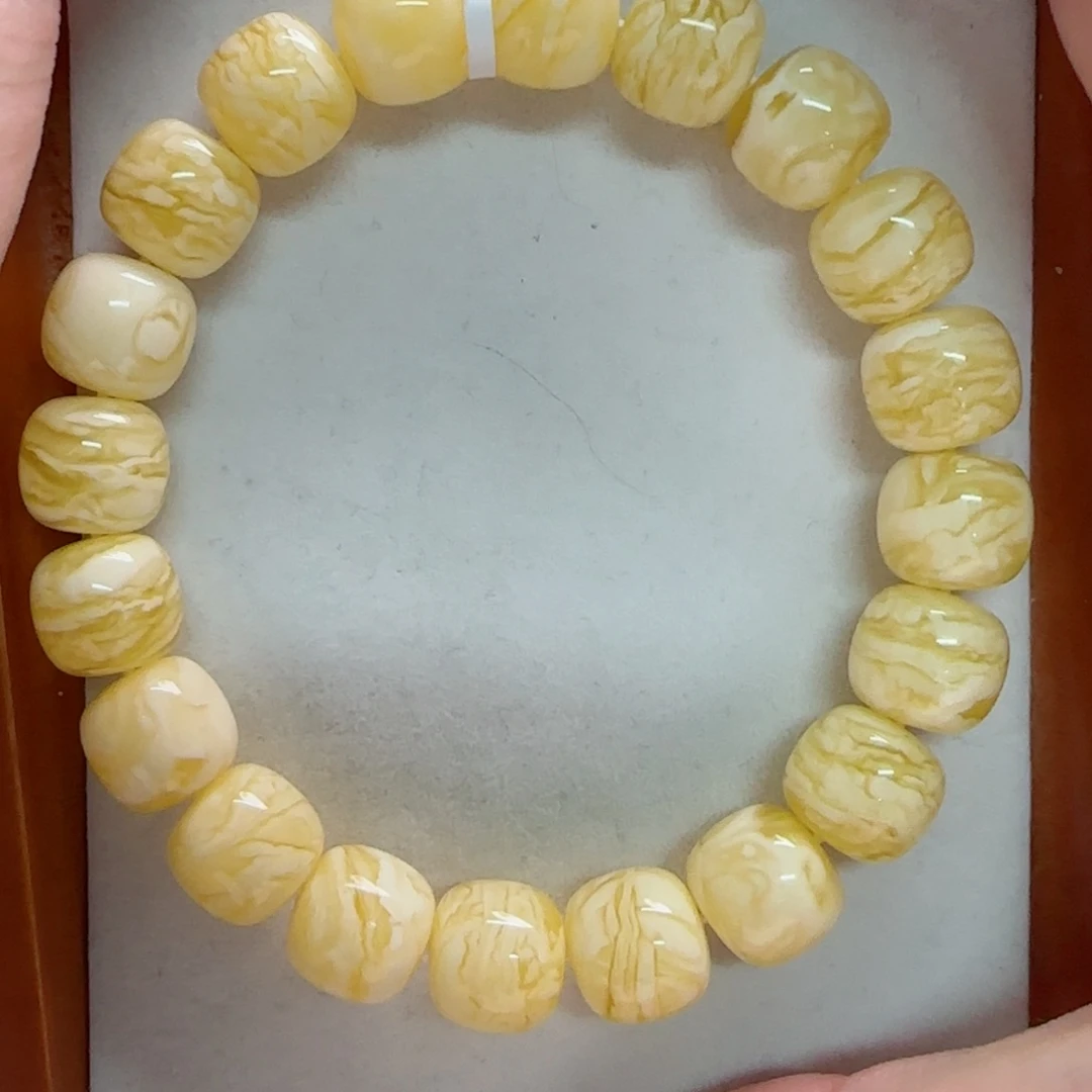 手链琥珀未镶嵌蜜蜡手串