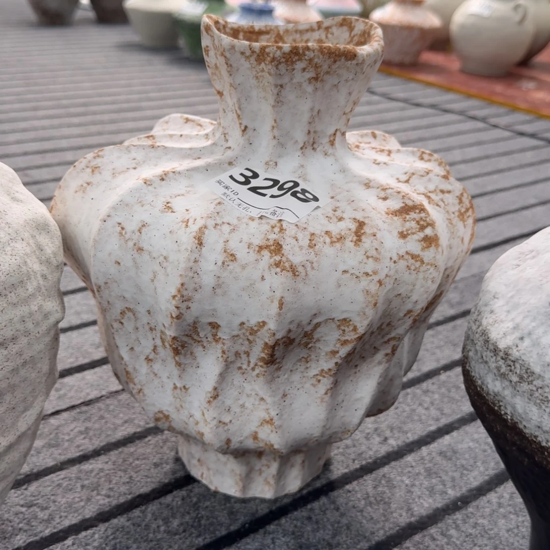 大****摆件景德镇高温花瓶编码3298高31口7默认无孔