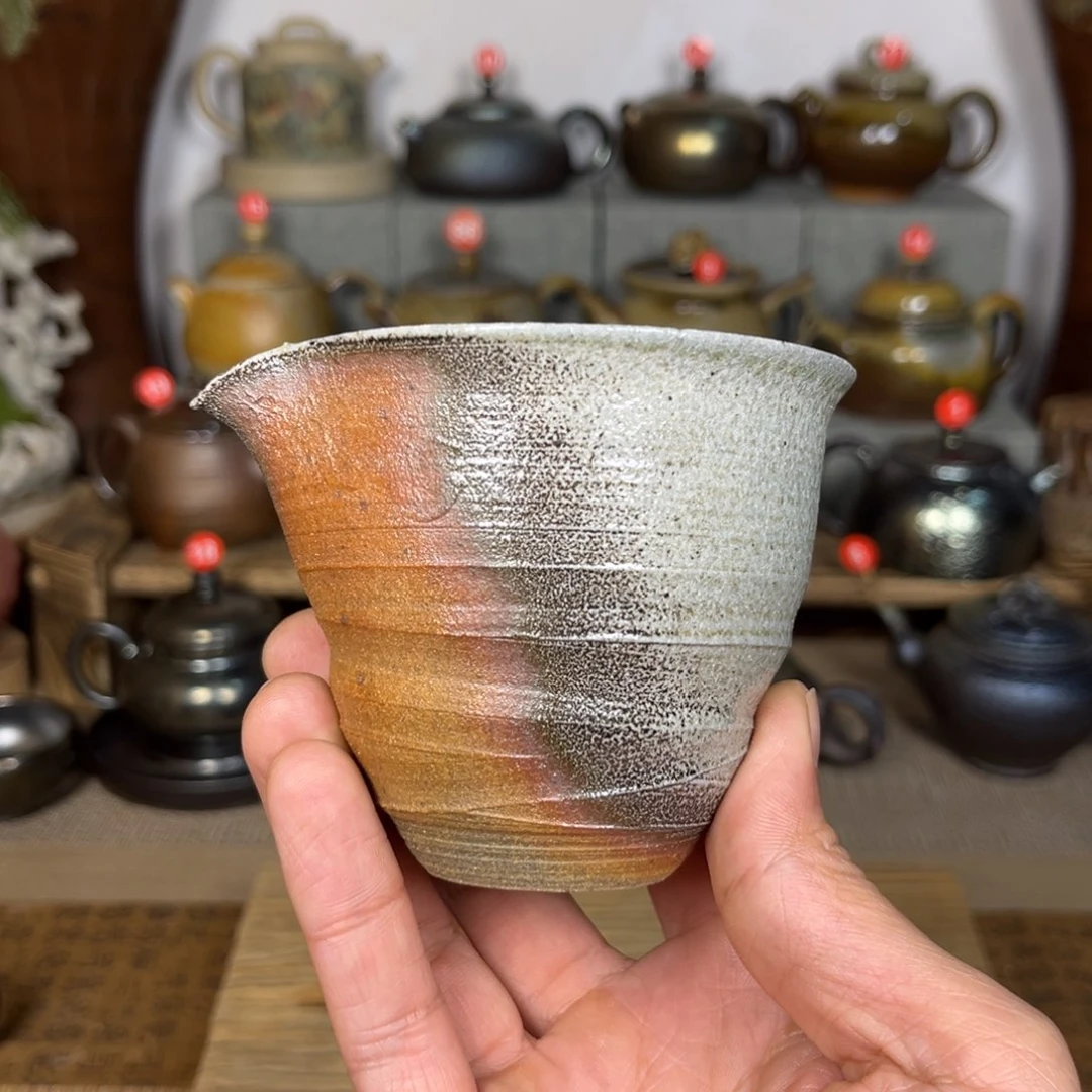 壶白泥秋韵系列公道杯160c c