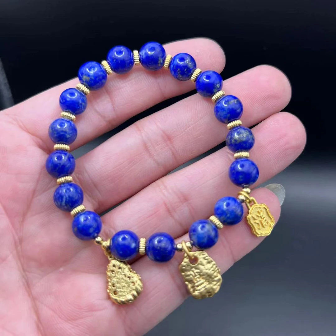 【余掌柜】青金石设计款手链-约9mm-GZLW2-B-012305-多样性发一件