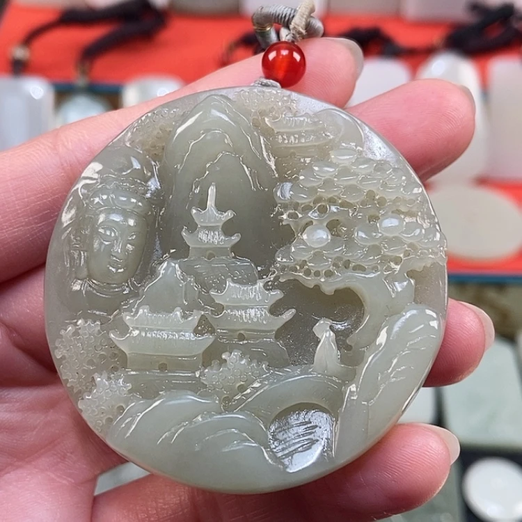 【闪购商品】颈饰未镶嵌和田玉