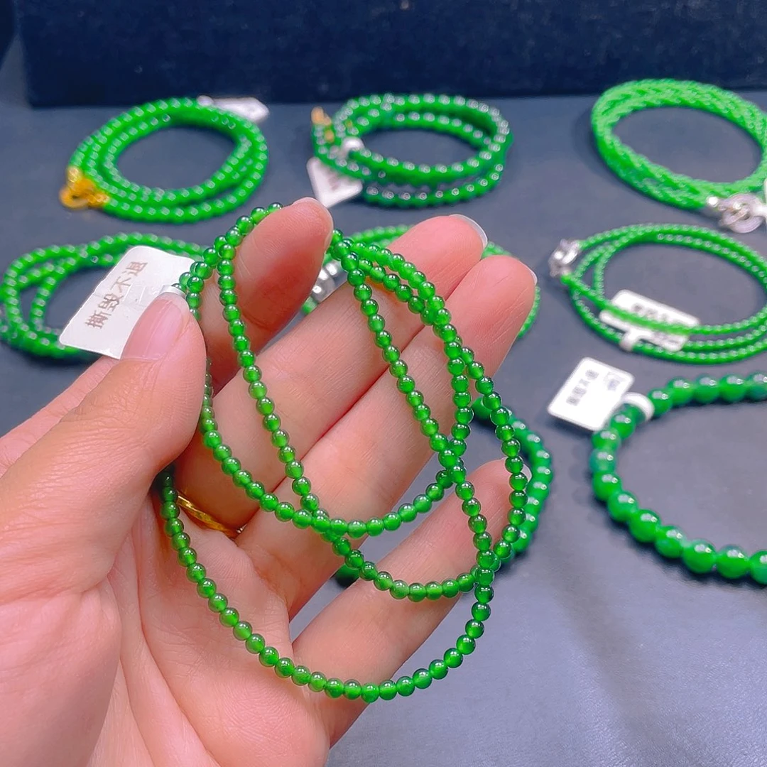 翡翠未镶嵌颈饰卡3