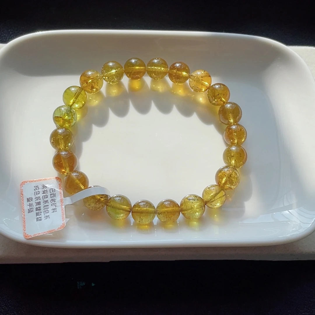 未镶嵌手链碧玺9.5mm左右