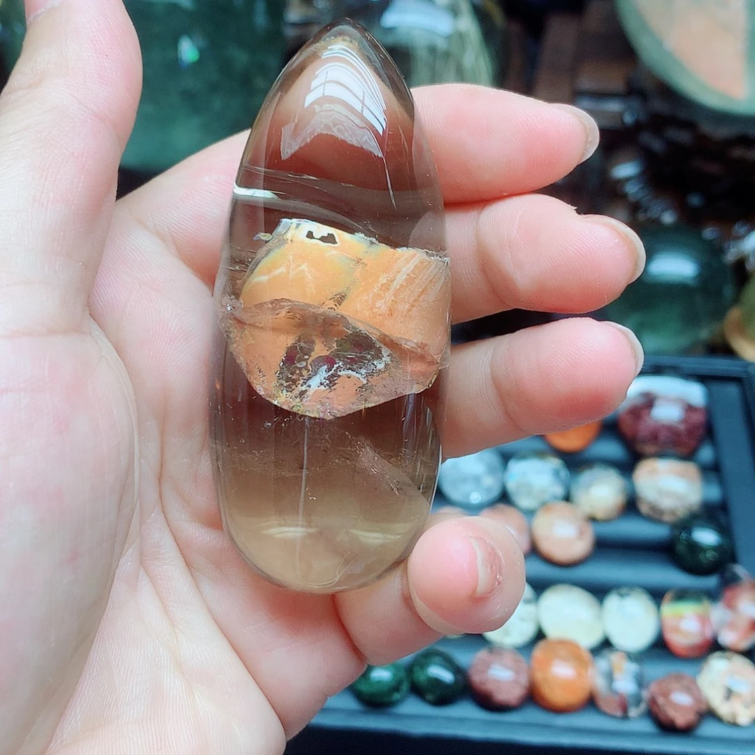 水晶珠宝半成品未镶嵌安**^