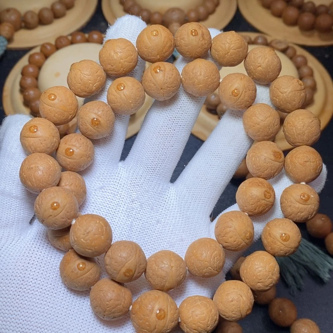 手串凤眼菩提14.5mm铁皮手持36颗