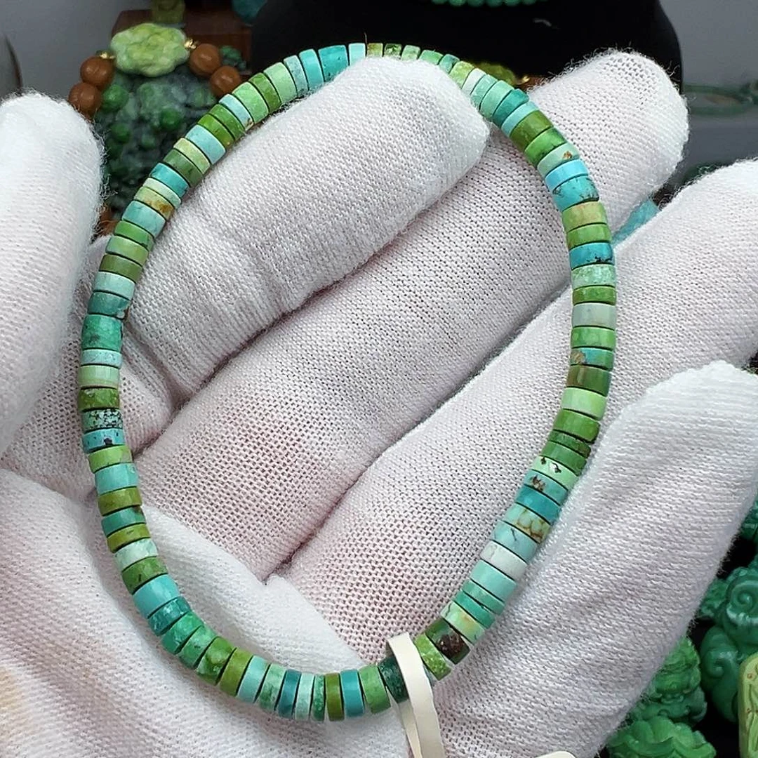 绿松石未镶嵌绿松石主播万丽