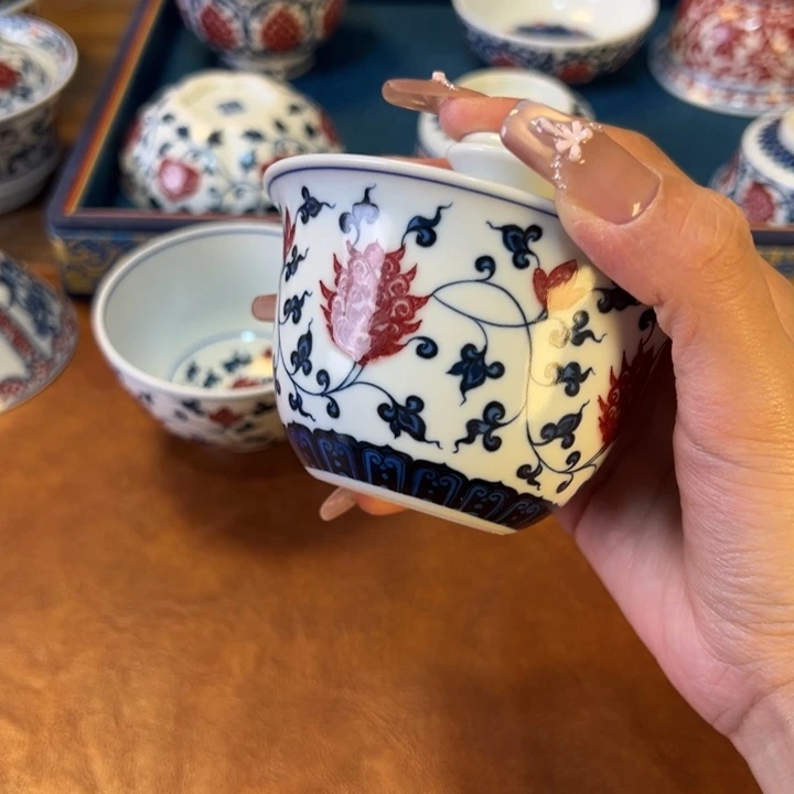 瓷片景德镇陶瓷手工手绘