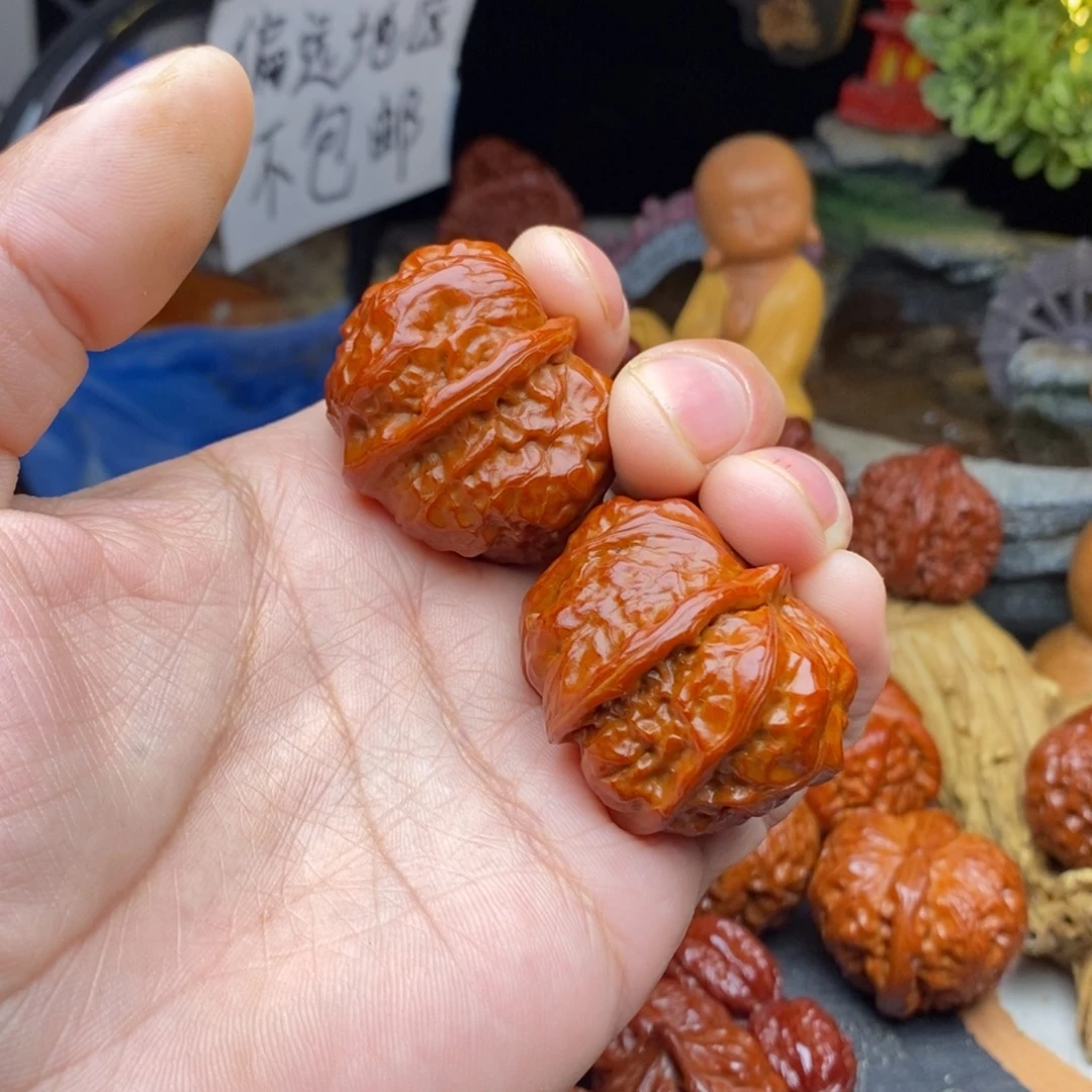 C***H文玩核桃把件蛤蟆头