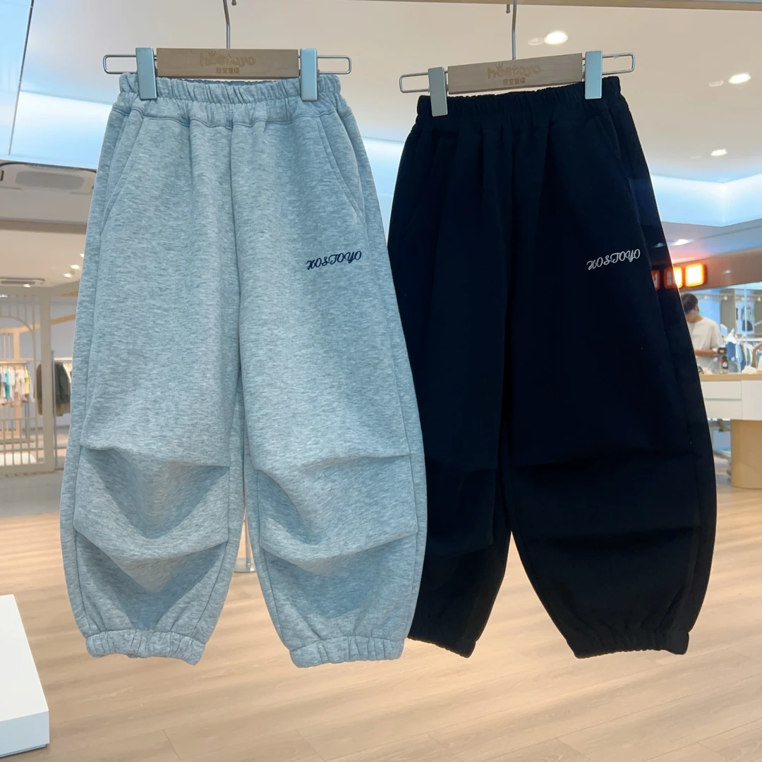皇室童缘男童卫裤子秋季新款儿童户外伞兵裤中大童DSH251L