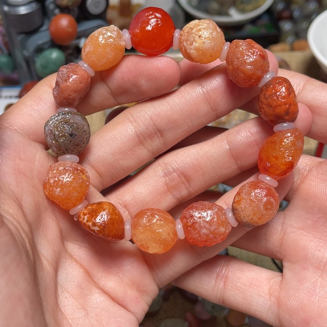 玛瑙/玉髓手链合金