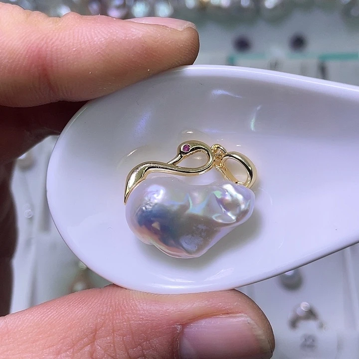 颈饰淡水珍珠未镶嵌09