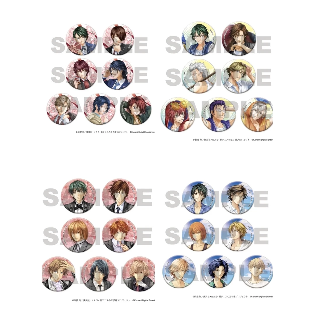 【国现】网球王子心跳20周年展系列吧唧盲盒代拆
