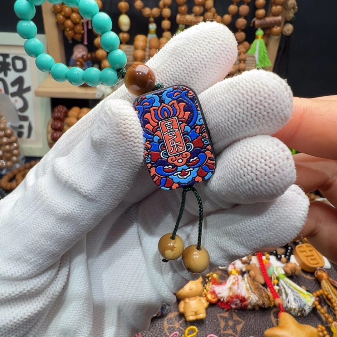 猴头核桃吊坠配饰