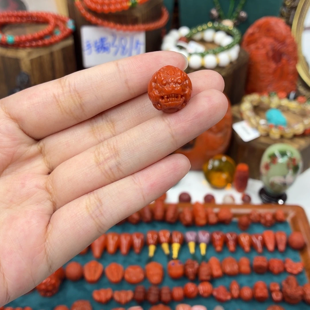 未镶嵌配饰南红玛瑙南红貔貅圆珠
