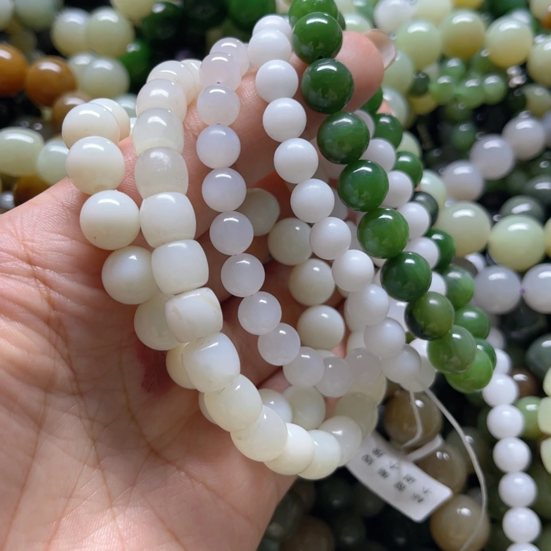 和田玉手链未镶嵌