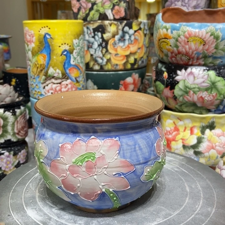 景德镇艺术手绘作品