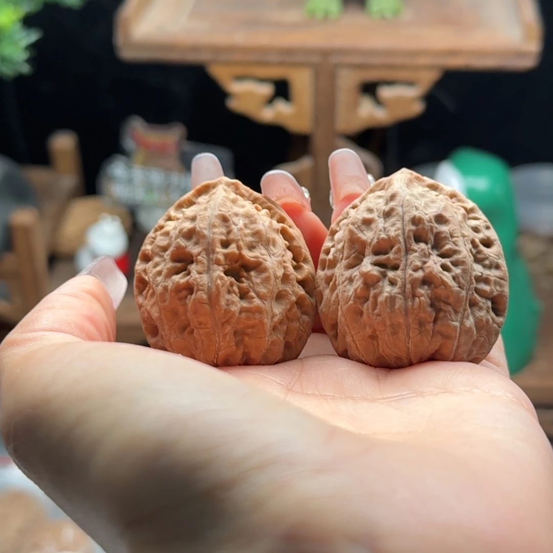 文玩核桃把件关东木子楸百核72色差