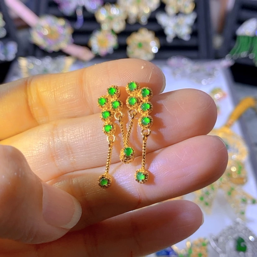 【闪购商品】银S925镶嵌把件翡翠